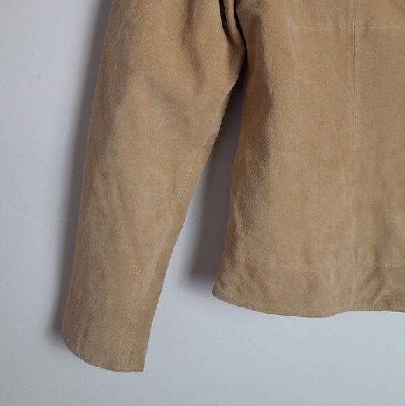 Preview Collection Leather Tan Jacket - Picture 2 of 12